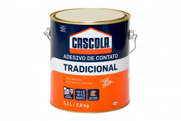 COLA DE CONTATO TRADICIONAL 2,8KG - CASCOLA
