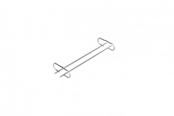 PORTA TAÇA RETO 300MM CROMADO - DIMEC