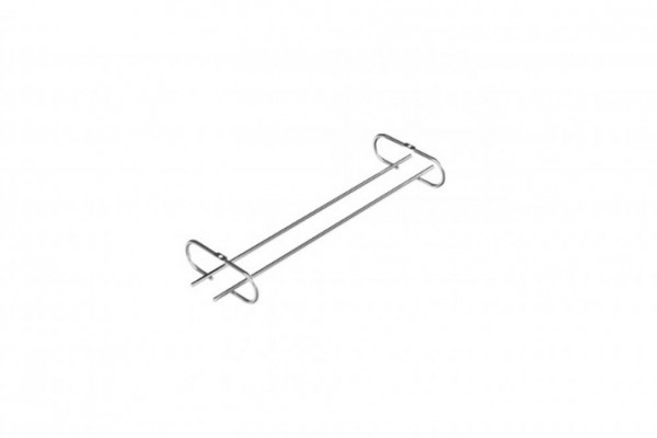PORTA TAÇA RETO 420MM CROMADO - DIMEC