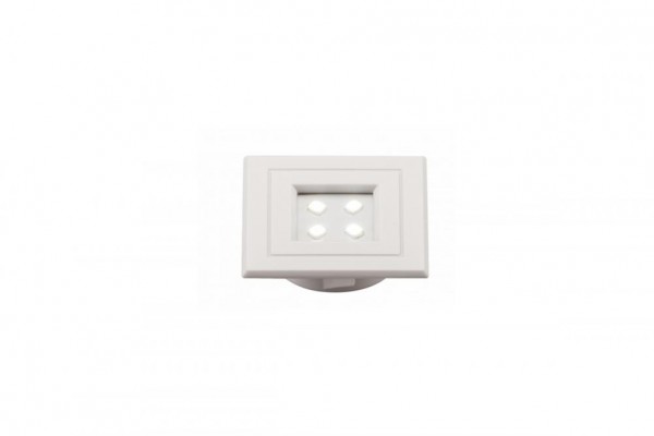LUMINÁRIA LED BRANCA QUADRADO 6000K BRANCO FRIO - RENNA 