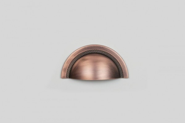 PUXADOR SHELL VECCHIO COBRE 48MM - ZEN