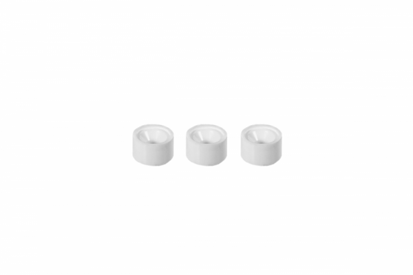 SUPORTE PRATELEIRA BRANCO REDONDO 10X15MM - SAS