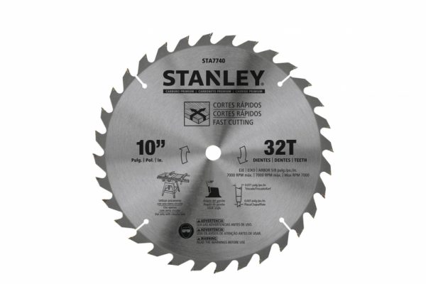 LÂMINA DE SERRA ESQUADRIA 254MM 32 DENTES - STANLEY