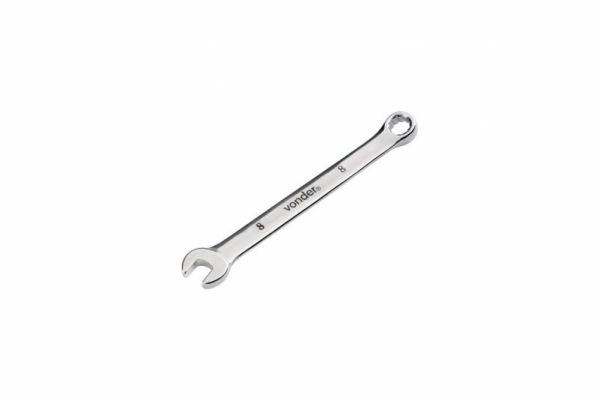CHAVE COMBINADA 8MM CROMADA - VONDER 