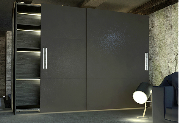SISTEMA DESLIZANTE SS 150+ 2 PORTAS - ROMETAL