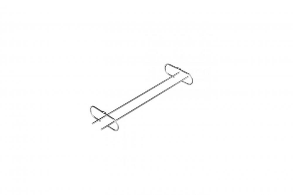 PORTA TAÇA RETO 300MM CROMADO - DIMEC