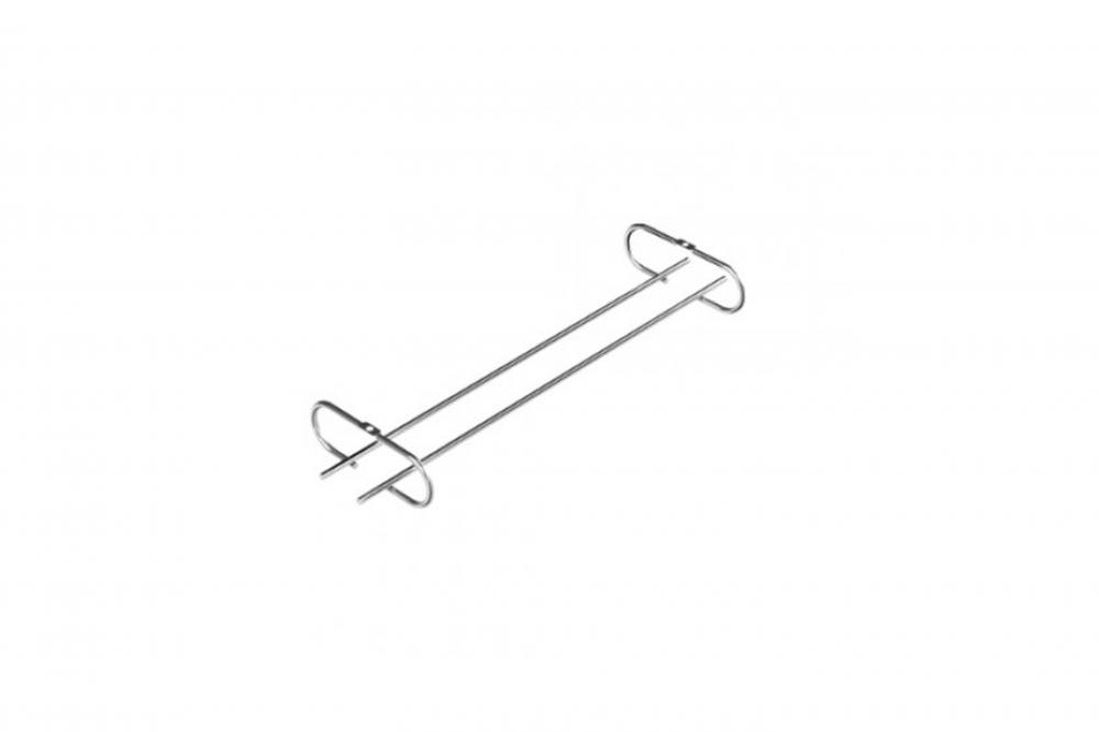 PORTA TAÇA RETO 420MM CROMADO - DIMEC
