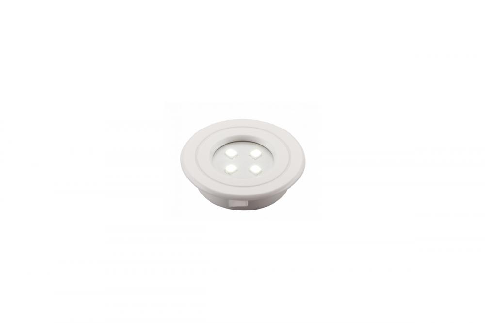 LUMINÁRIA LED BRANCA REDONDA 6000K BRANCO FRIO - RENNA 