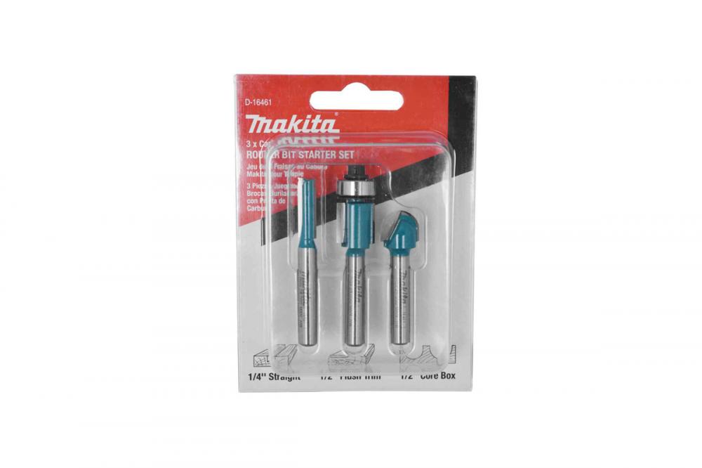 JOGO DE FRESAS 3 PEÇAS - MAKITA 