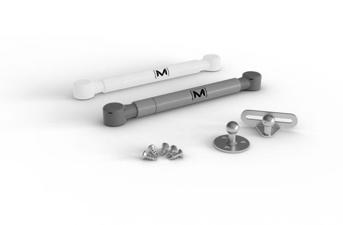 PISTÃO A GÁS INVERSO 100N - METALNOX 