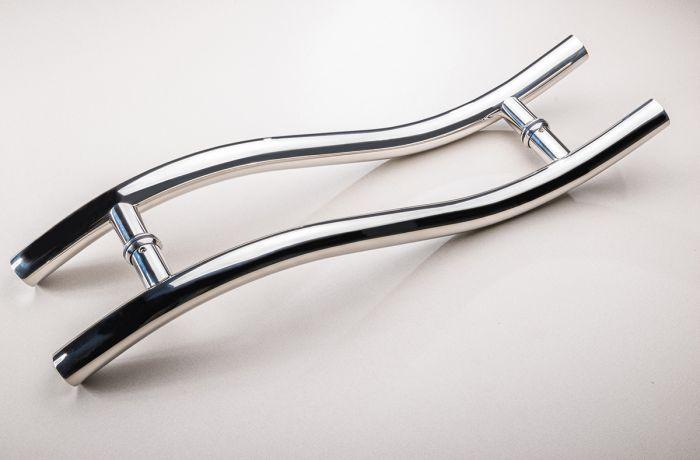PUXADOR ACURATO INOX 600MM - METALNOX