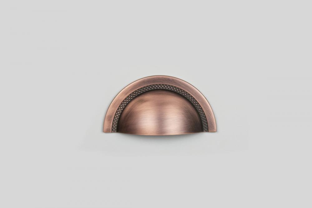 PUXADOR SHELL VECCHIO COBRE 48MM - ZEN