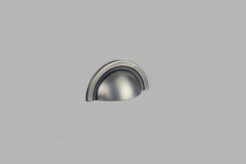 PUXADOR SHELL NÍQUEL VELHO 48MM - ZEN