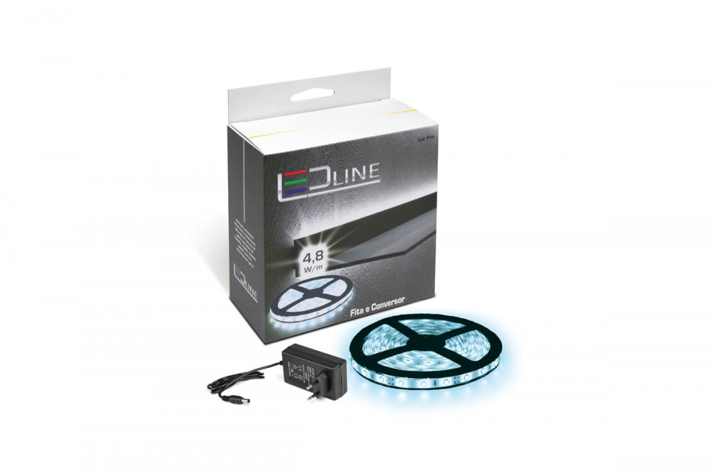 FITA LED BRANCO FRIO 5 METROS - LEDLINE 