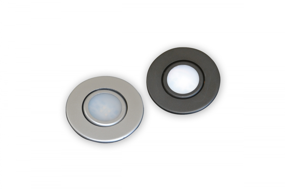 LUMINÁRIA LED MARSELHA REDONDA 60MM PRATA BF - ATIVA LUZ
