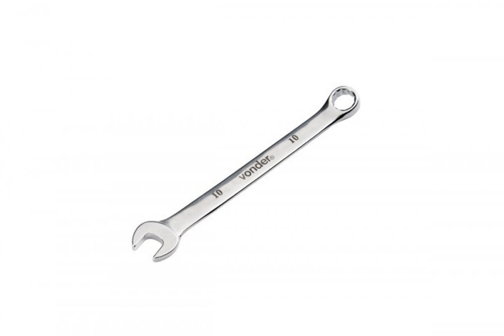 CHAVE COMBINADA 10MM CROMADA - VONDER 