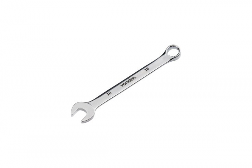CHAVE COMBINADA 16MM CROMADA - VONDER