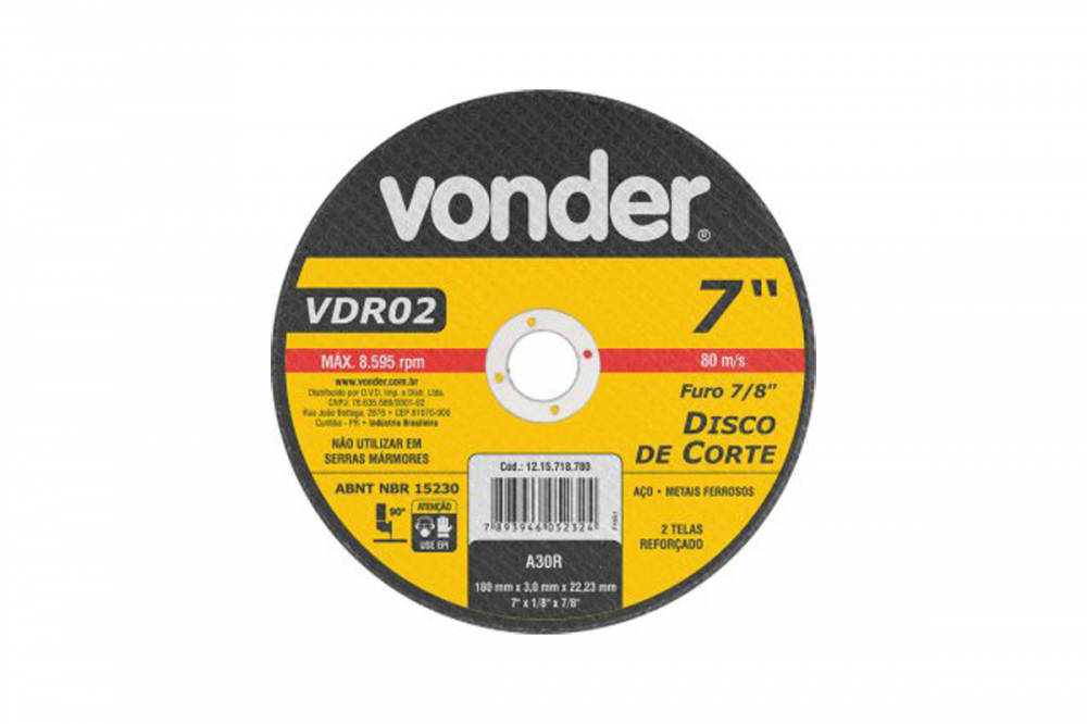 DISCO DE CORTE 7