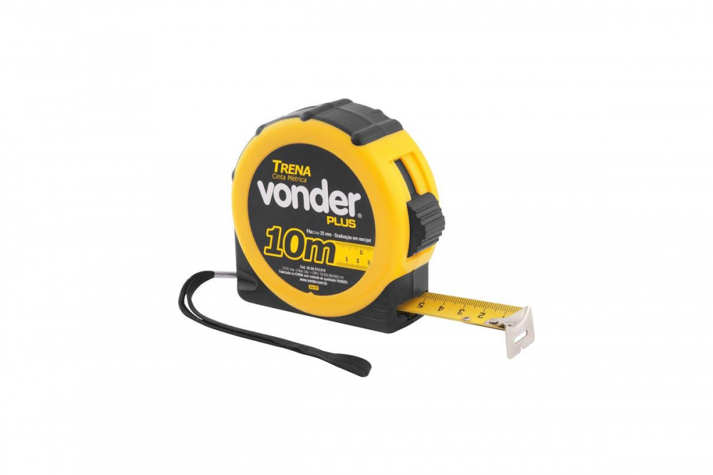 TRENA DE AÇO 10M X 25MM - VONDER