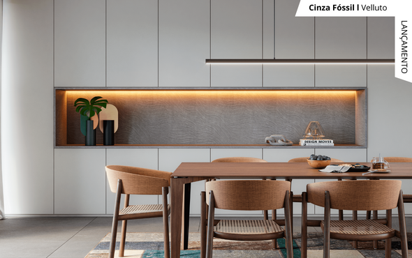 CHAPA MDF CINZA FÓSSIL 15MM - DURATEX