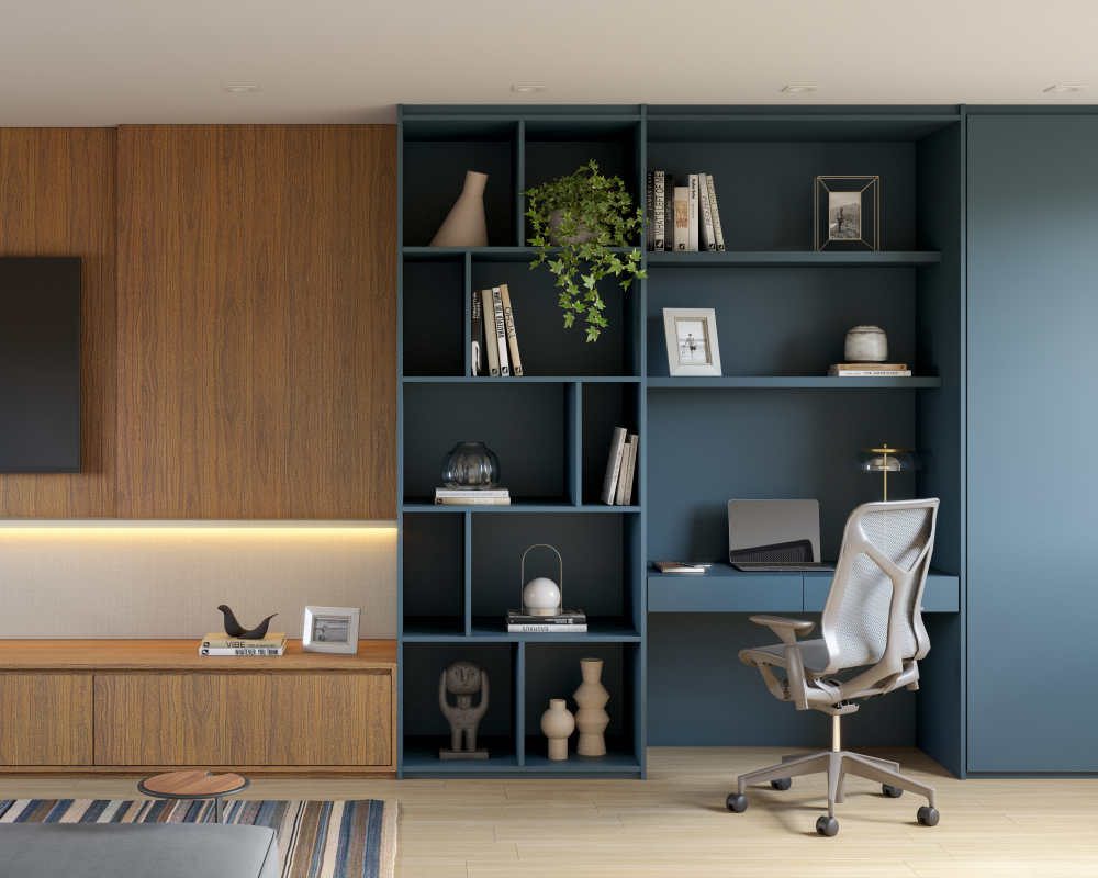CHAPA MDF AZUL PROFUNDO 18MM - DURATEX